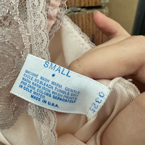 Vintage Pastel Pink Lorraine Slip Dress - Picture 6 of 8